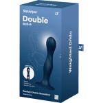 SATISFYER - DOUBLE BALL-R SILIKOONDILDO GRAANAAT | Pasio
